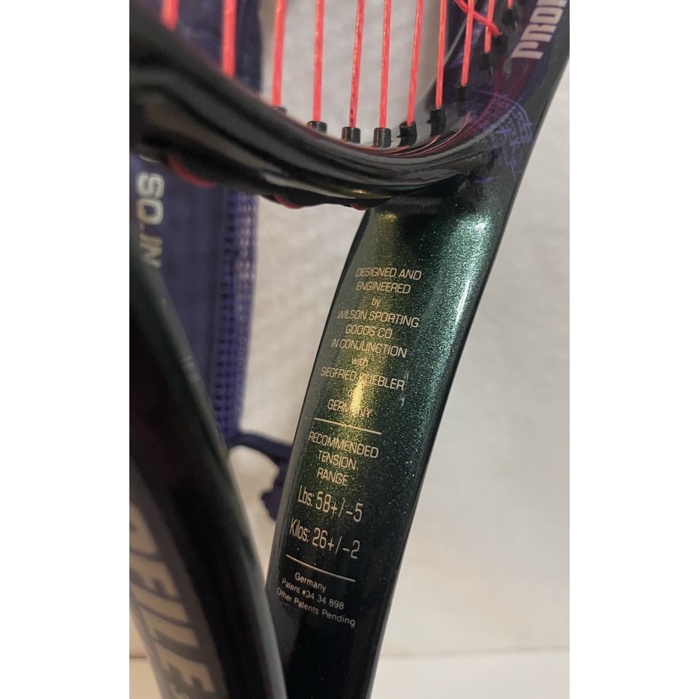 Wilson WideBody Profile 3.0 Aire Shell OS 110 4 1/2 L4 Strung 18x20 EXCL+ - Picture 3 of 12